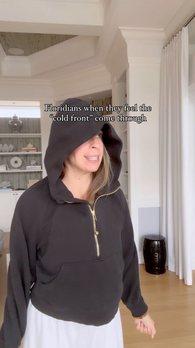 Nothing like that cozy, bundled feeling! 🥶🌴

#florida #floridians #momhumor